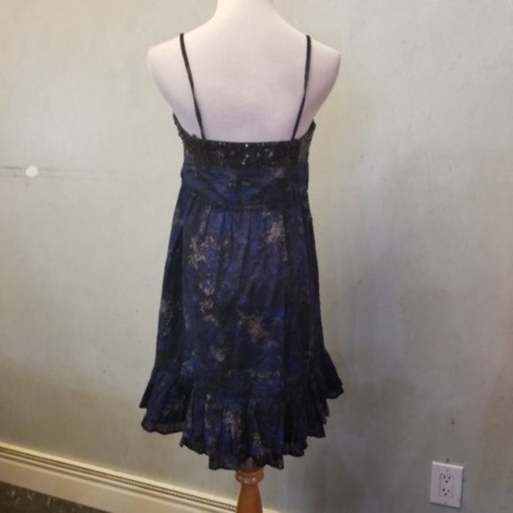 French Connection floral sequin dress size 2 (J17) - Picture 8 of 8